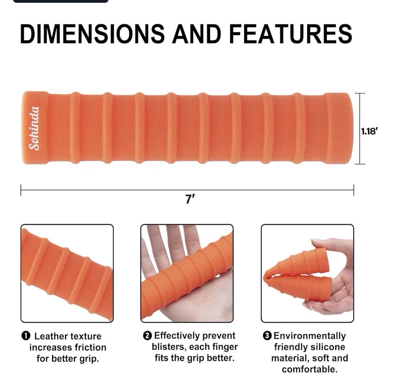 Kayak Paddle Grips Kayaking Accessories No-Slip Grips for Kayak Paddles 2pack