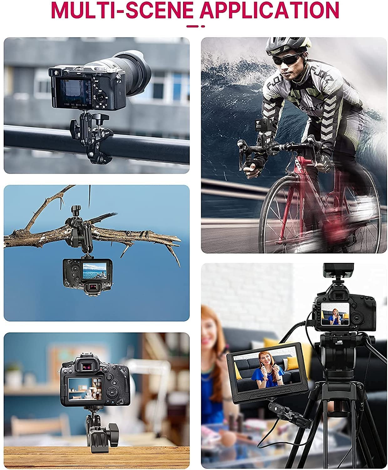 ULANZI Super Clamp Camera Mount Phone Kit, Kit