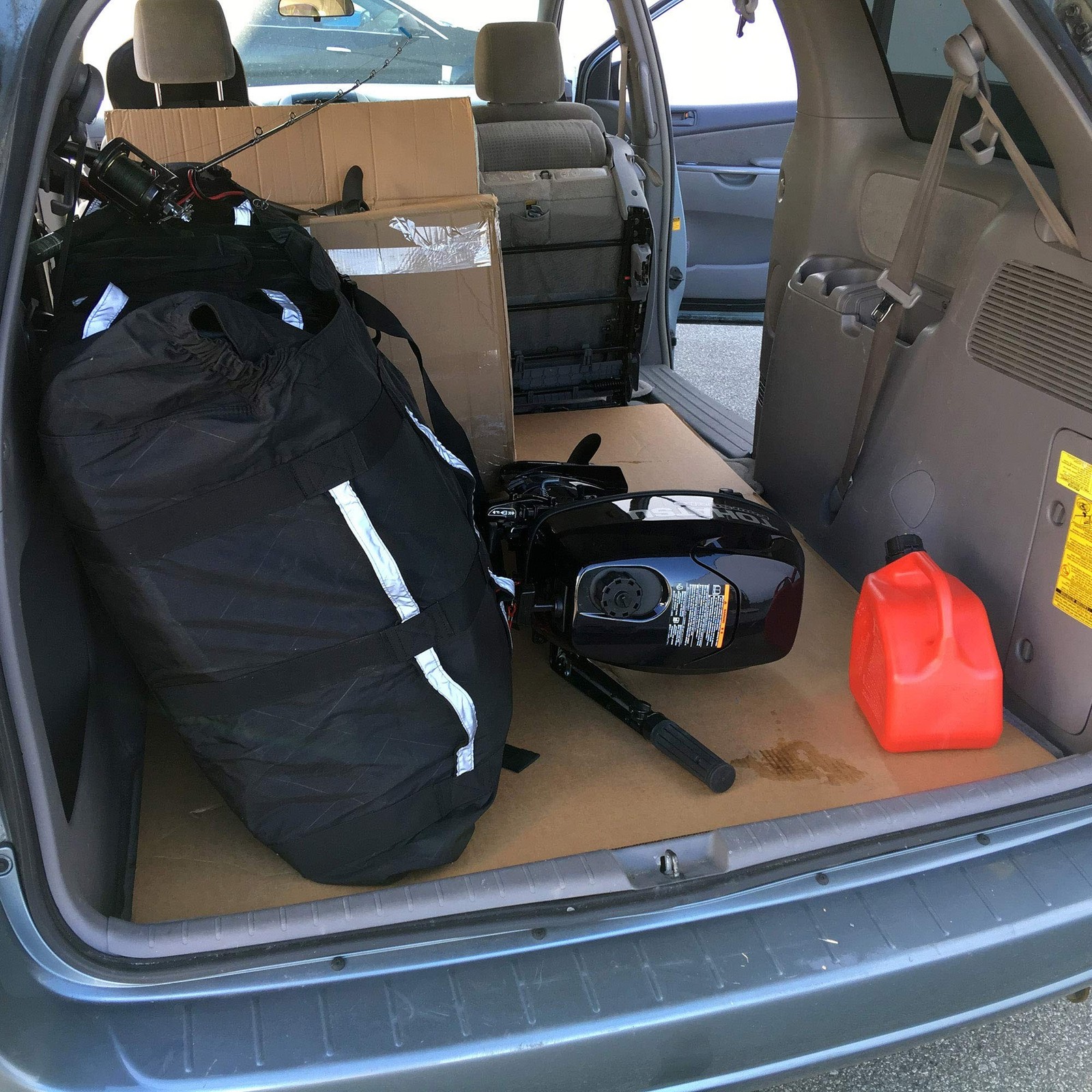 Seamax Foldable Inflatable Boat (Hull) Storage and Carrying Bag, with Sunlite…
