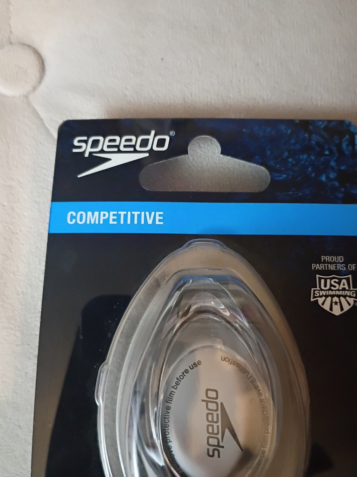 Brand New Speedo Competitive Vanquisher 2.0 Optical Swim Goggle .