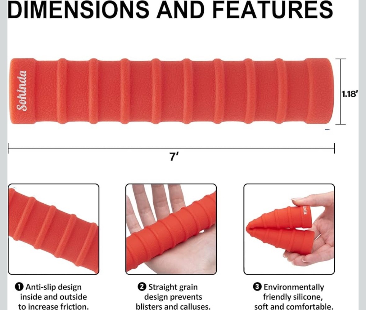 Kayak Paddle Grips Kayaking Accessories No-Slip Grips for Kayak Paddles Blist…