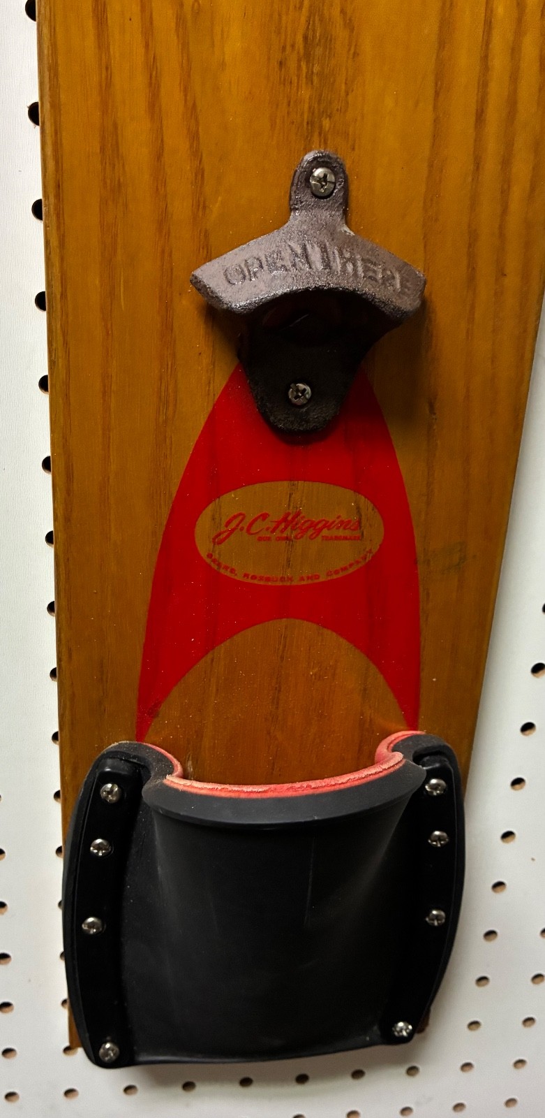 Waterski “J.C. Higgins” Bottle Opener Wall mounted