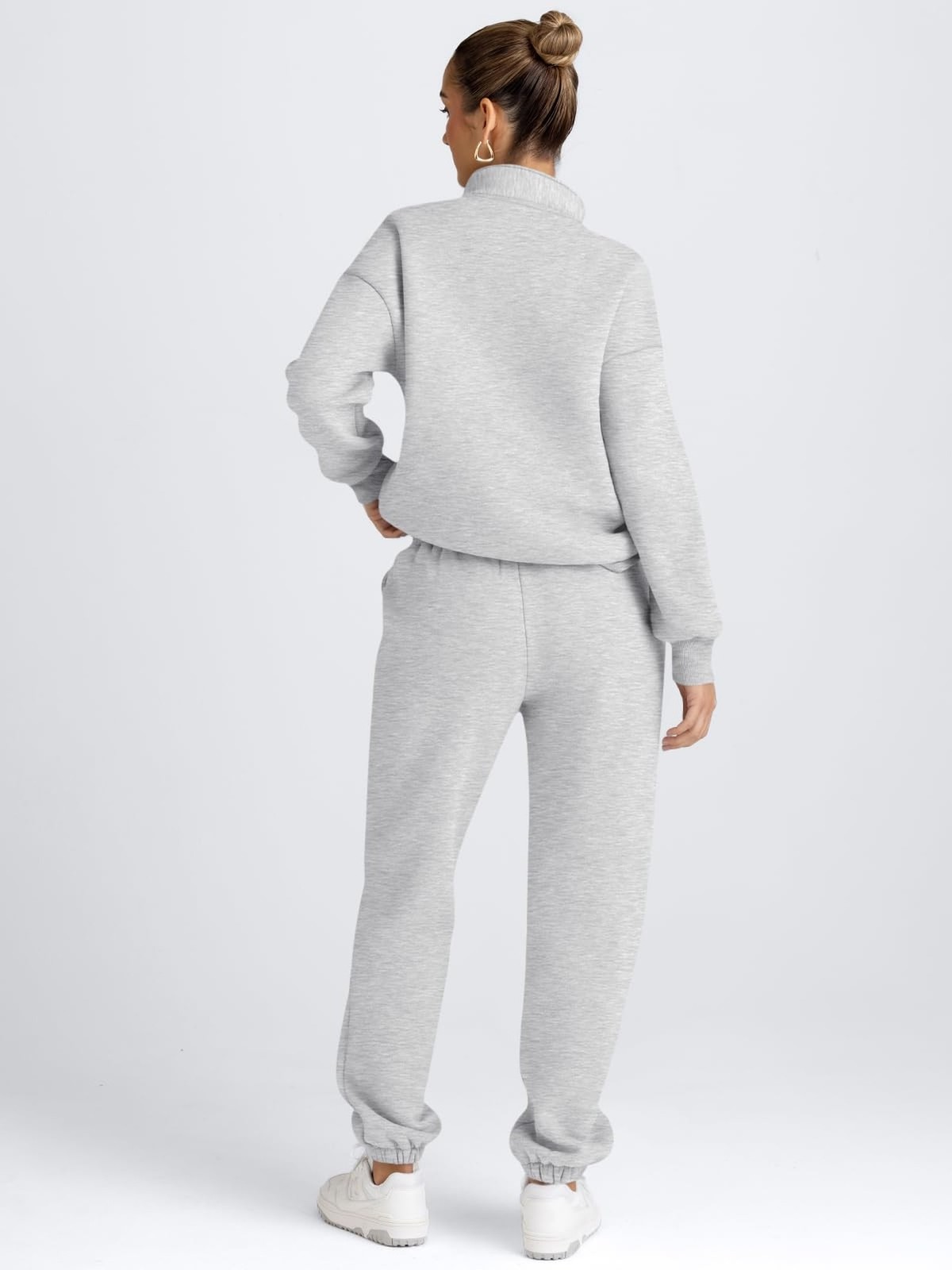 AUTOMET Women’s Sweatsuits 2 Piece Outfits Casual Airport and Travel Lounge S…
