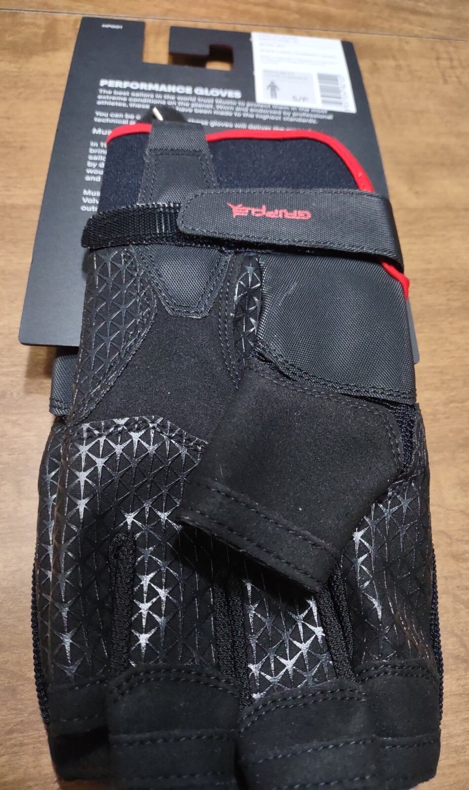 Musto, Sailing Glove Performance Glove Black size Small NEW