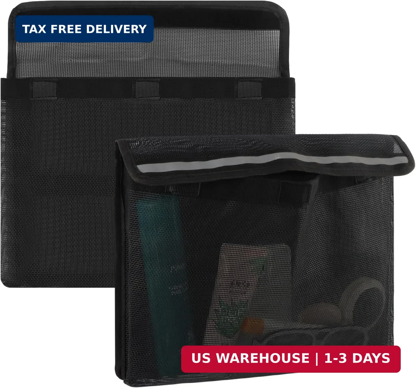 2PCS Boat 13″*9.8″ Storage Mesh Bag,Marine Organizer for Tools & Boats Accessori