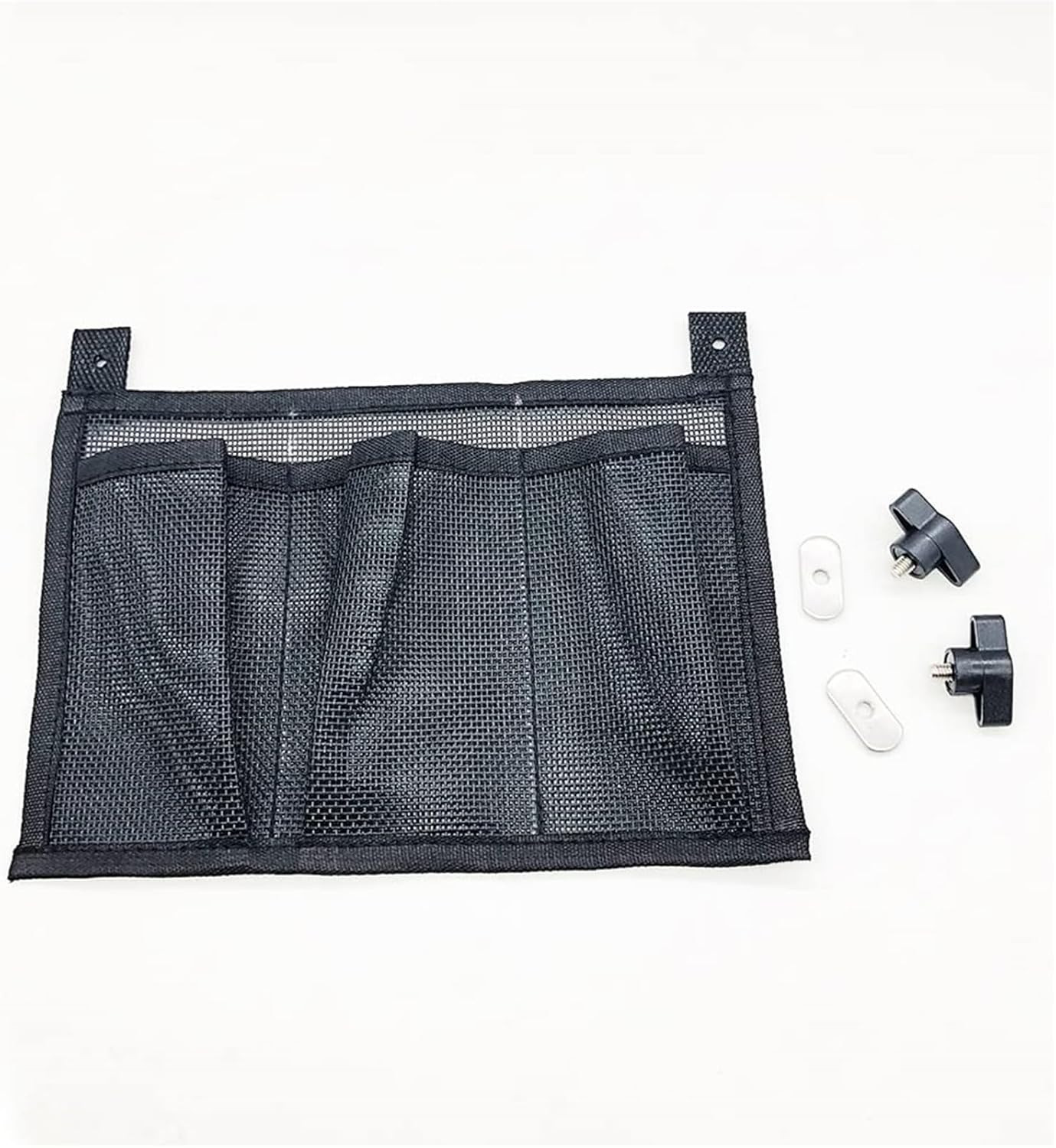 Kayak Canoes Meshes Storage Bag with 3 Pocket Meshes Pouches Boat Tackle Side…