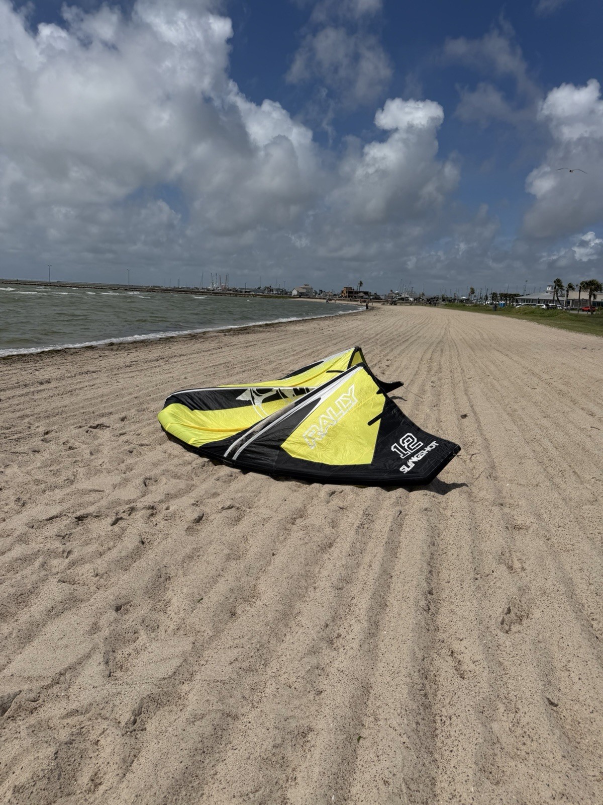 Slingshot RPM 12m Kite + Kiteboard Bar + green bag ( kiteboarding kitesurfing )