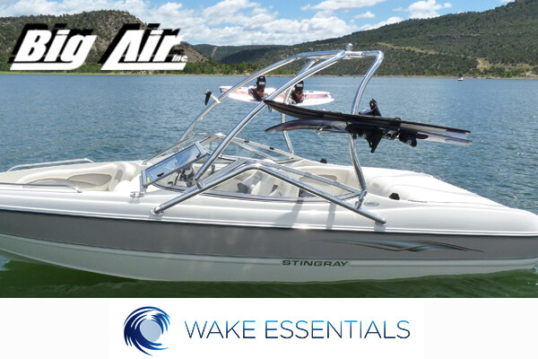 Universal Wakeboard Tower Polished Aluminum Big Air Vapor – WAKE ESSENTIALS