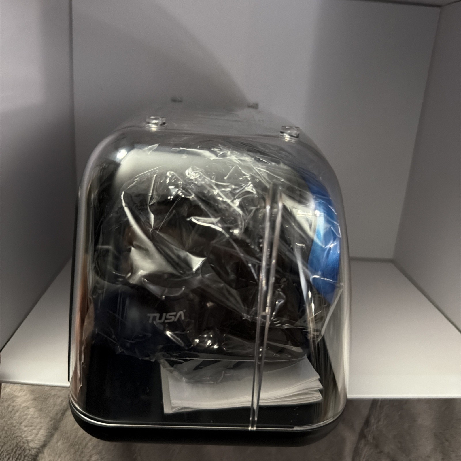 Tusa M-2004 Intega Dive Mask QB-FB Black-Fishtail Blue BRAND NEW Scuba Dive Mask