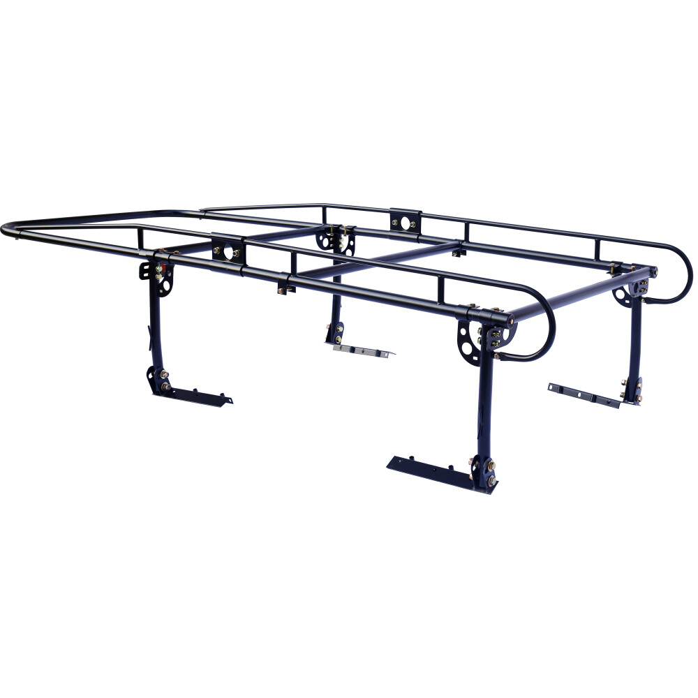 1000 LBS Adjustable Truck Contractors Rack Ladder Pickup Kayak Lumber Rack Side