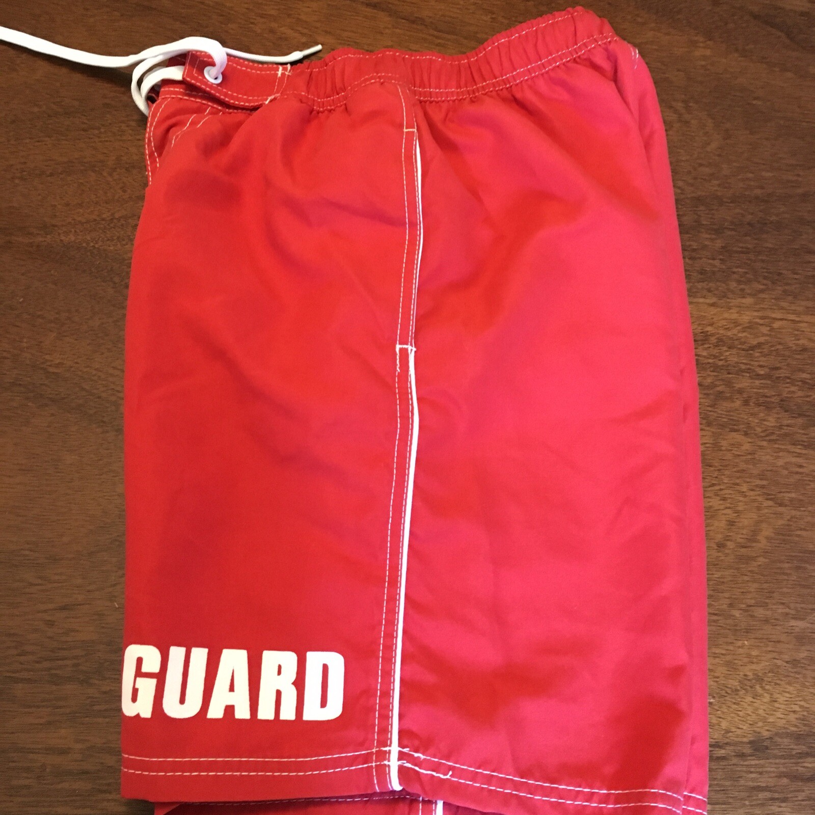 Men’s BLARIX Lifeguard Swim Red X-small Board Shorts Brand New Tags XS Lined New