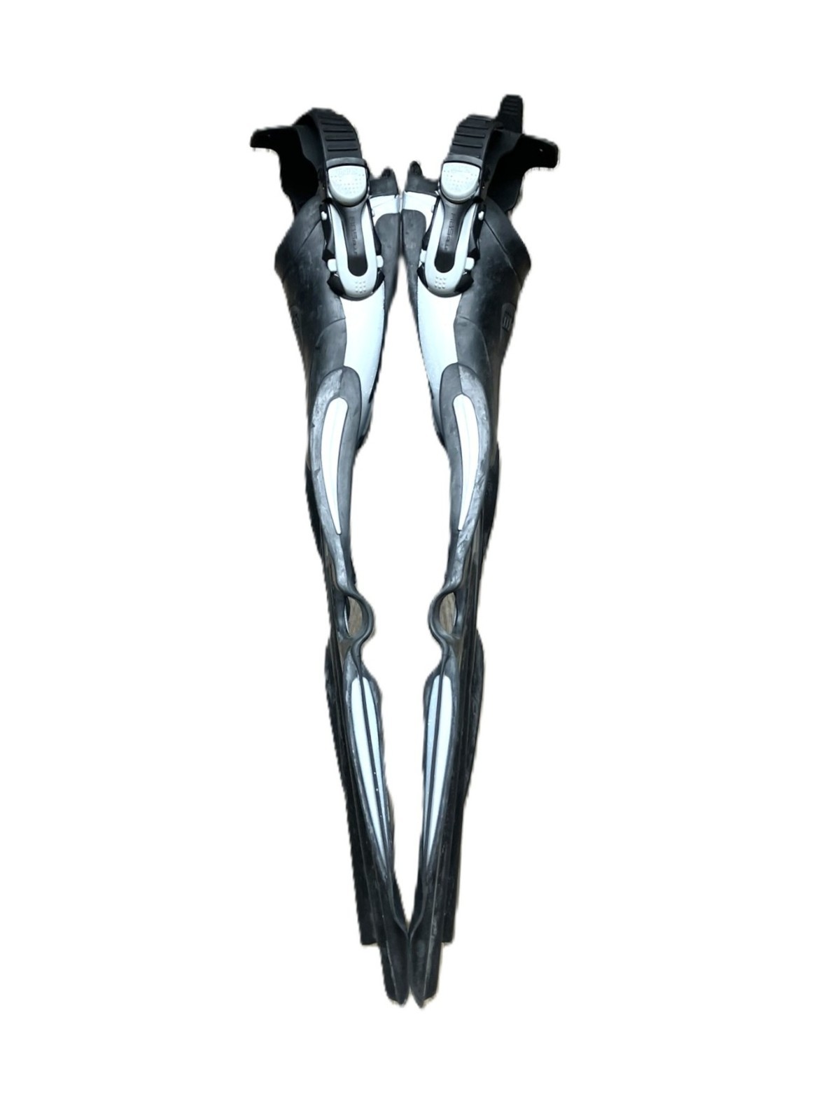 Mares Volo Power Open Heel Scuba Fins Black Silver Size Regular