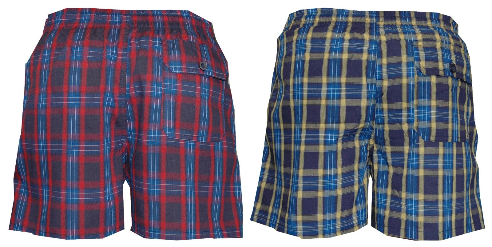 CHEX Amazon Boys Blue Check Sports Leisure Shorts Mesh Lined 6-8 & 9-11 Years