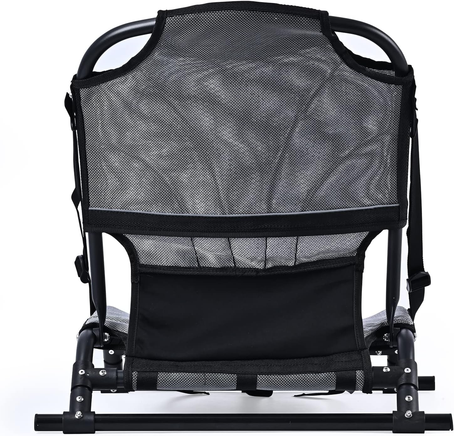 Folding Kayak Seat for Inflatable Kayak Adjustable Universal w/ Back Support