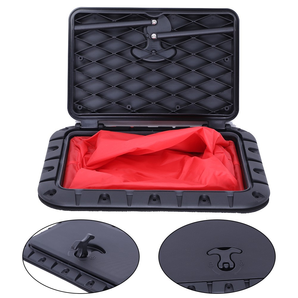 1piece Marine Deck Plate Square Hatch for pull Out Handle Hatch For