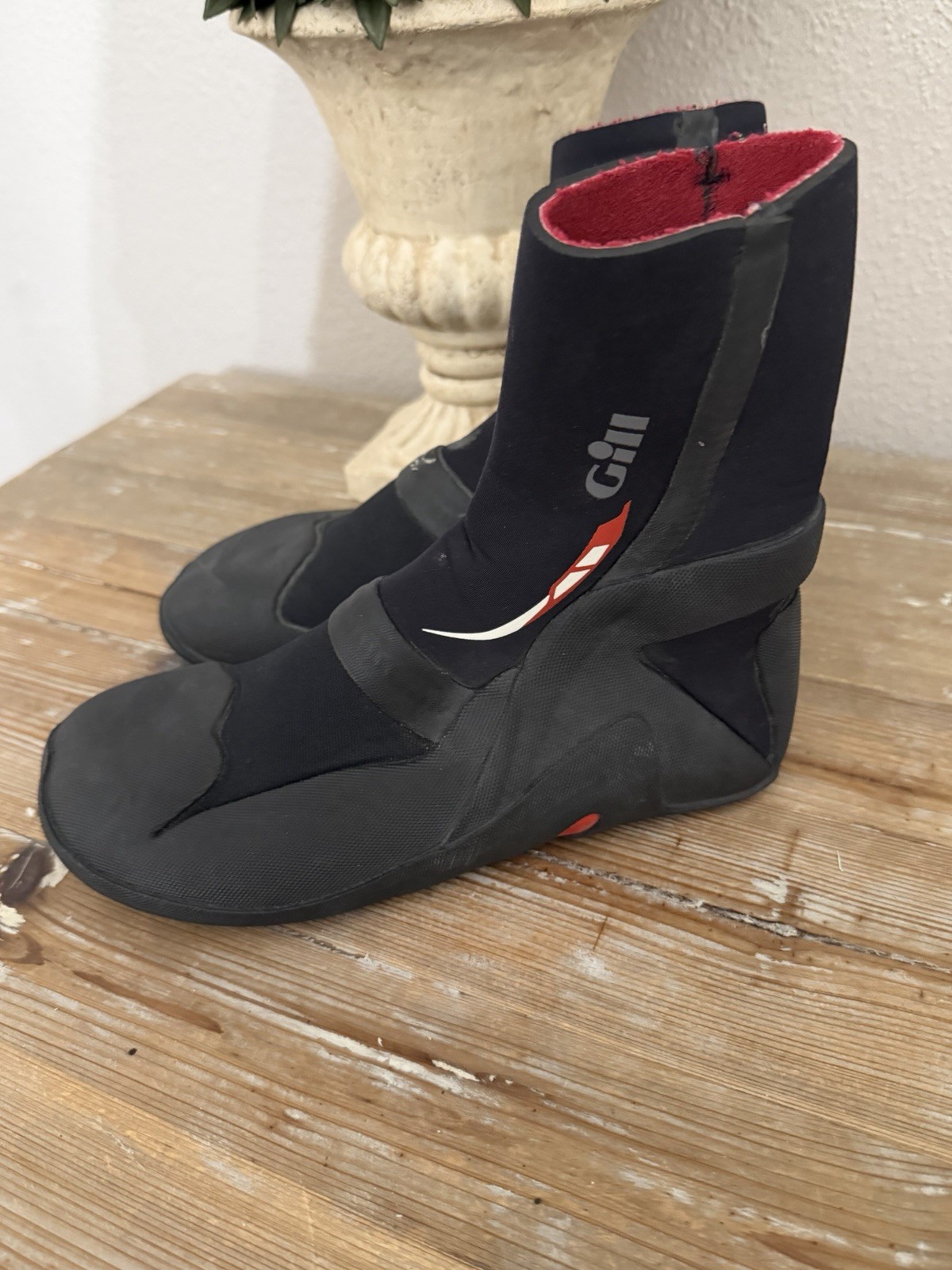 Gill Sailing Boots Split To Water Neoprene Wetsuit Kayak Surf Men’s 7.5