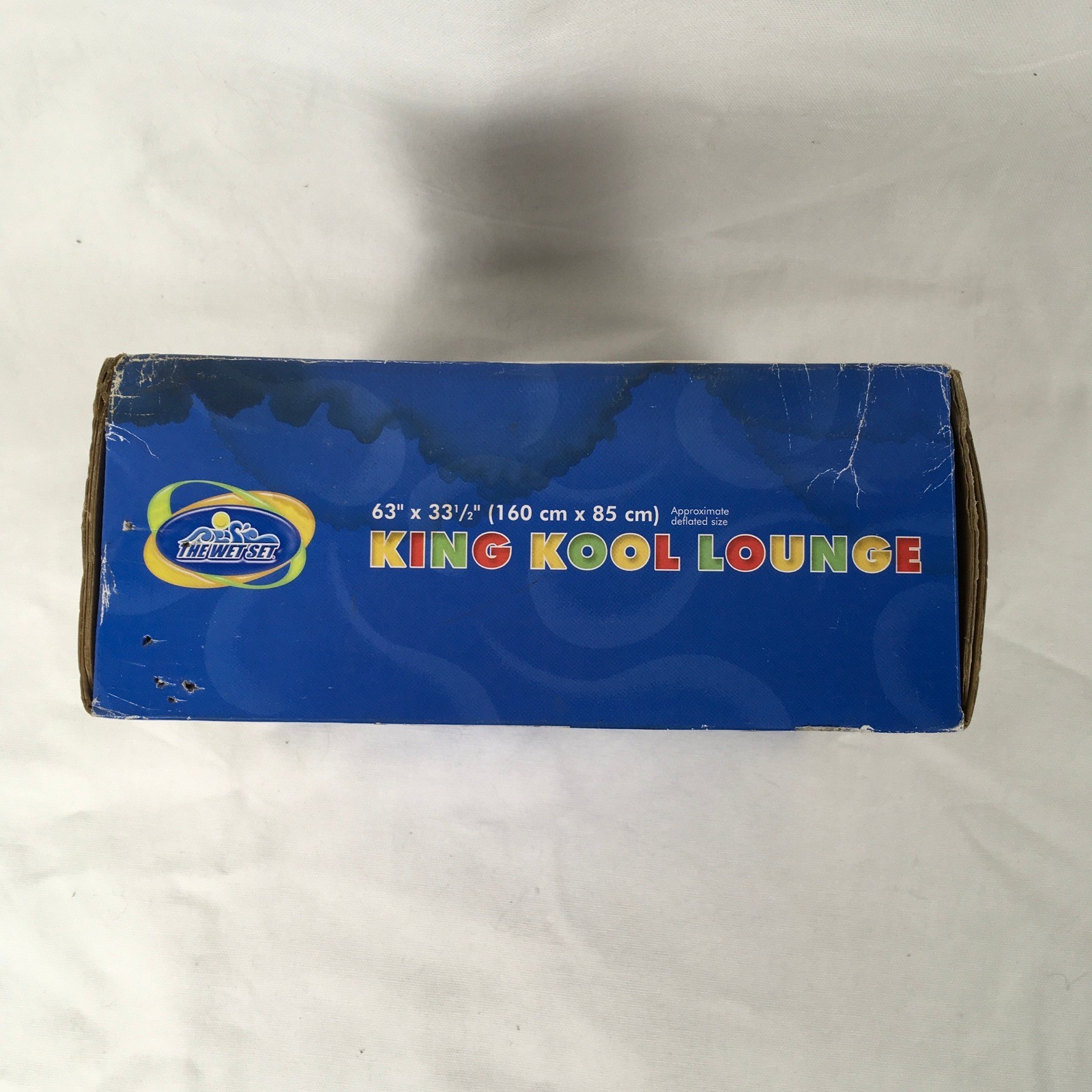 The Wet Set Intex King Kool Lounge Pool Float NOS Sealed Vintage