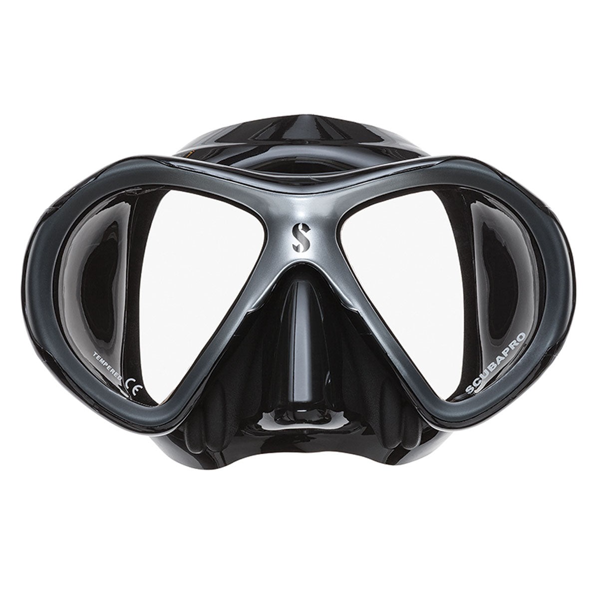 Open Box ScubaPro Spectra Mini Mask – Black / Silver