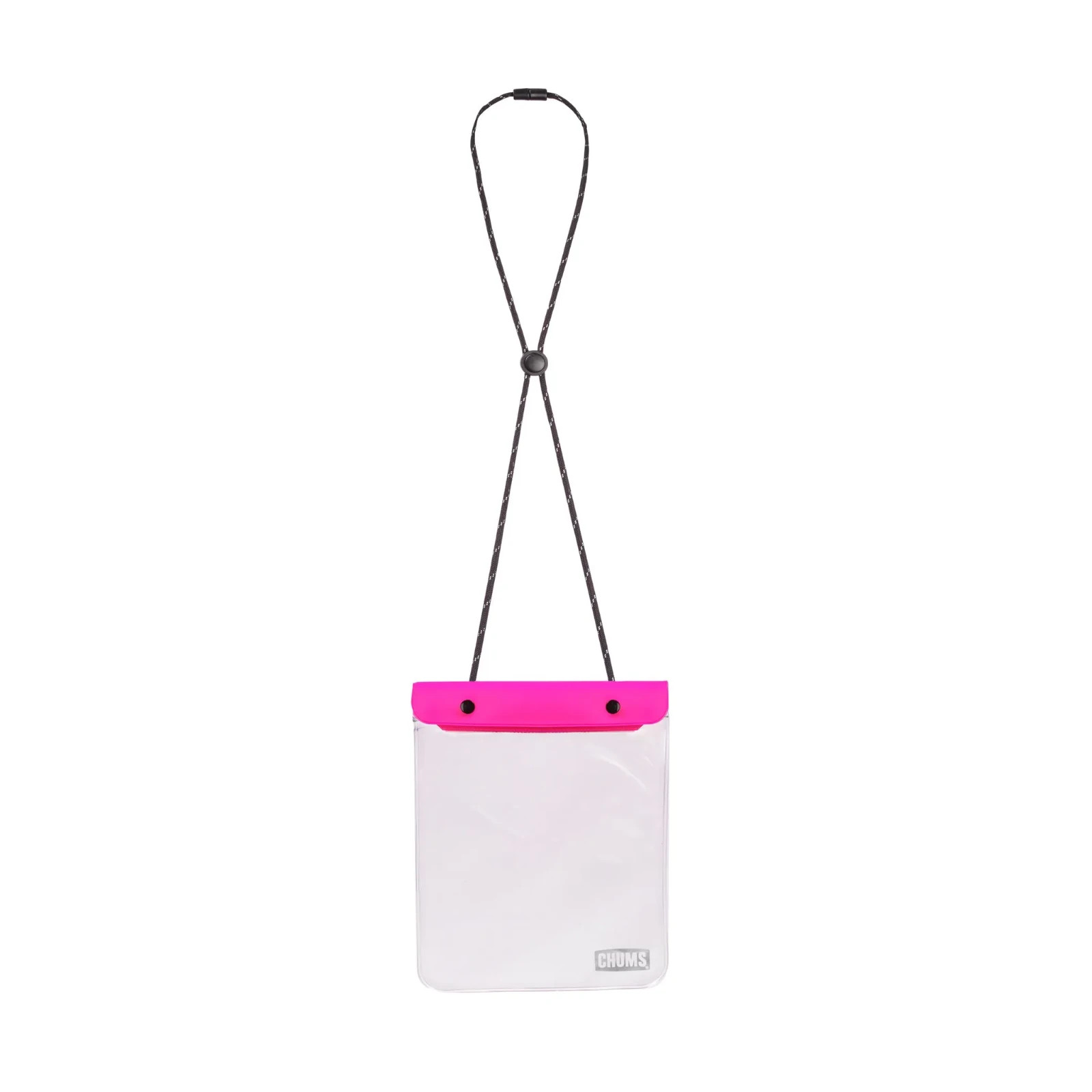 CHUMS Splash Bag Small Double Sealed Zip-Lock Clear Water-Resistant Case