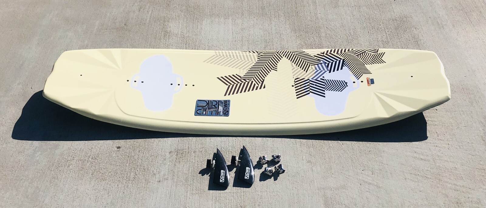 CWB Board Company Pure Wakeboard 134 cm Board Only With CWB Skater 1.9” Fins