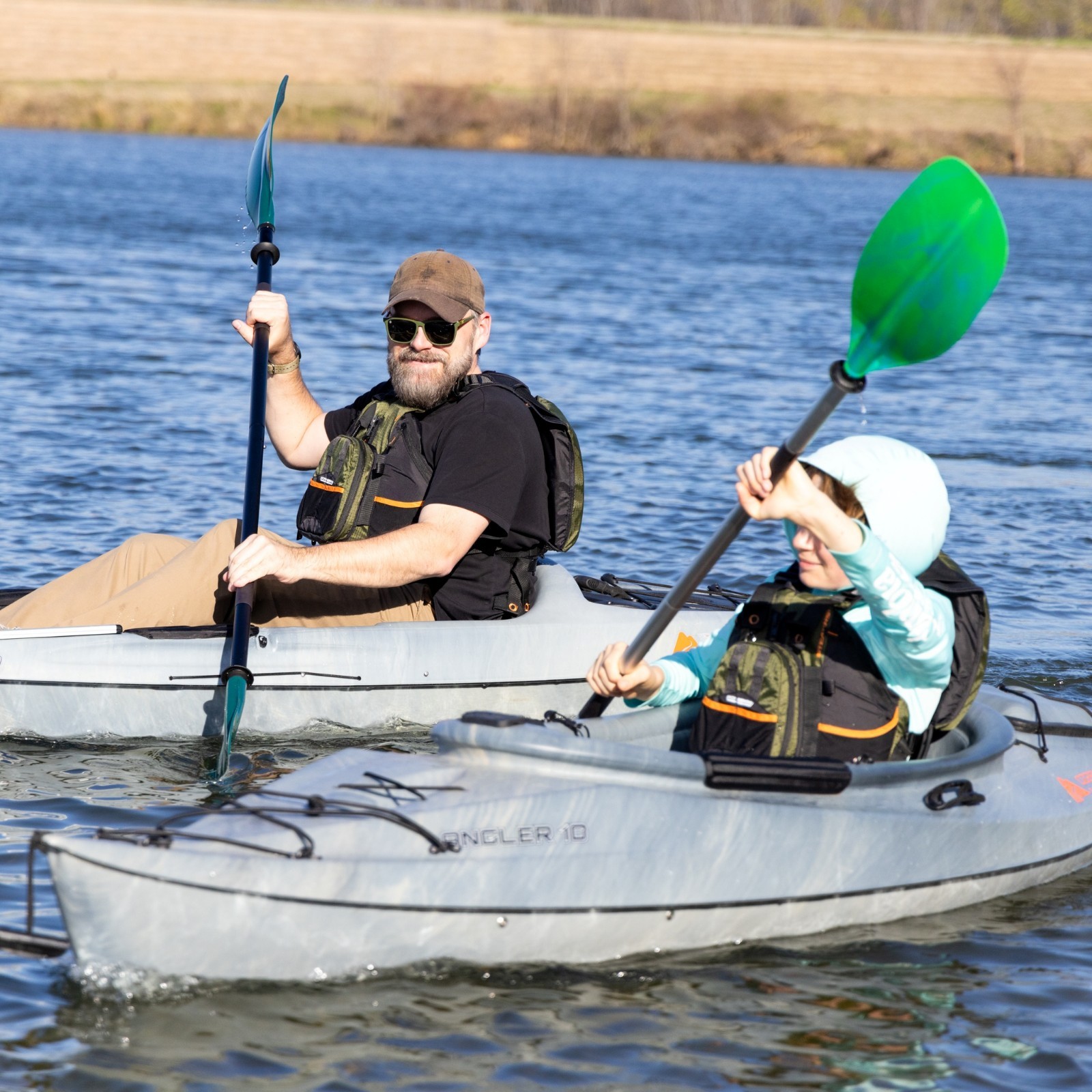 Ozark Trail Standard Aluminum Kayak Paddle, 94.5 inch