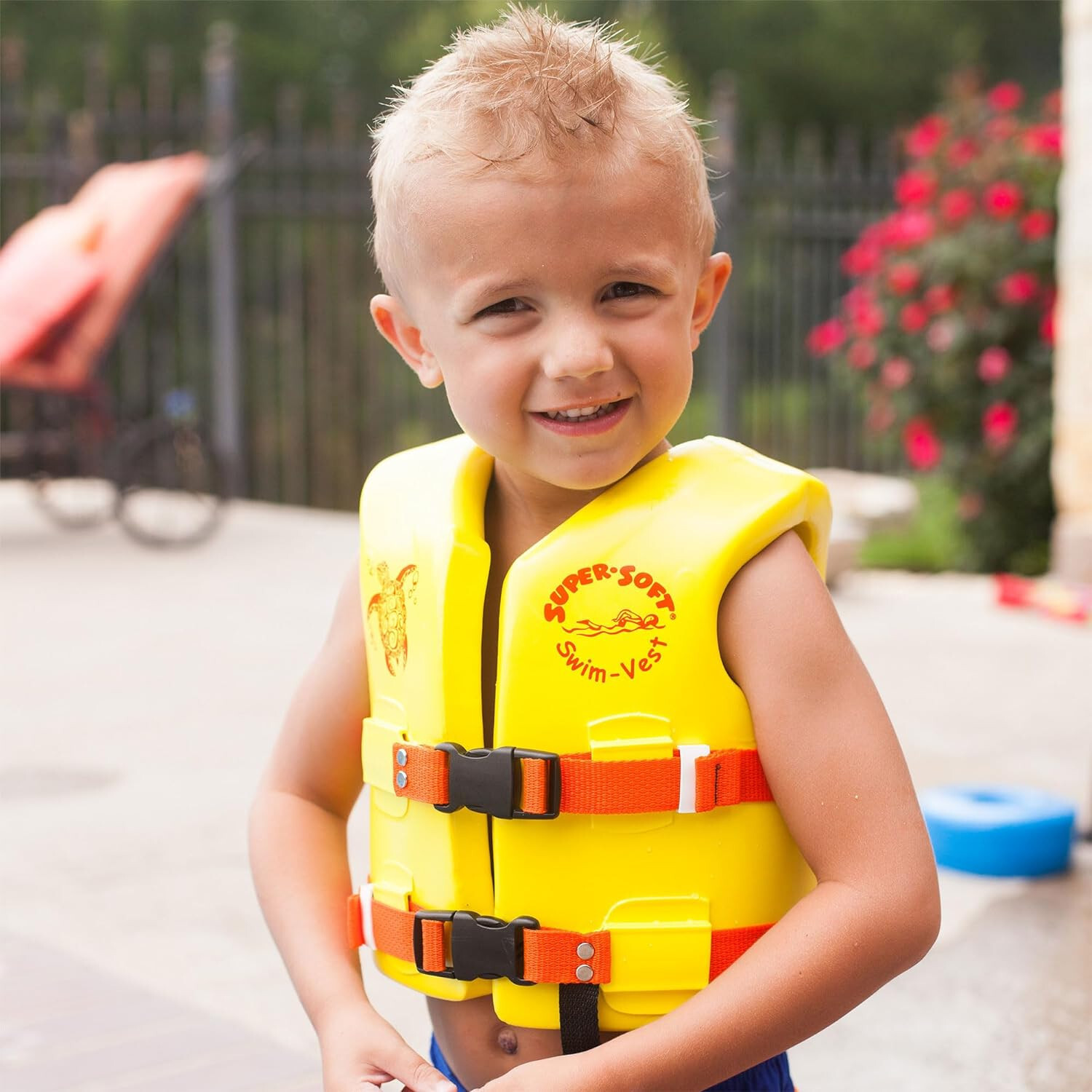 Texas Rec Super Soft Vinyl-Coated X-Small Child’s Life Jacket – Marina Blue