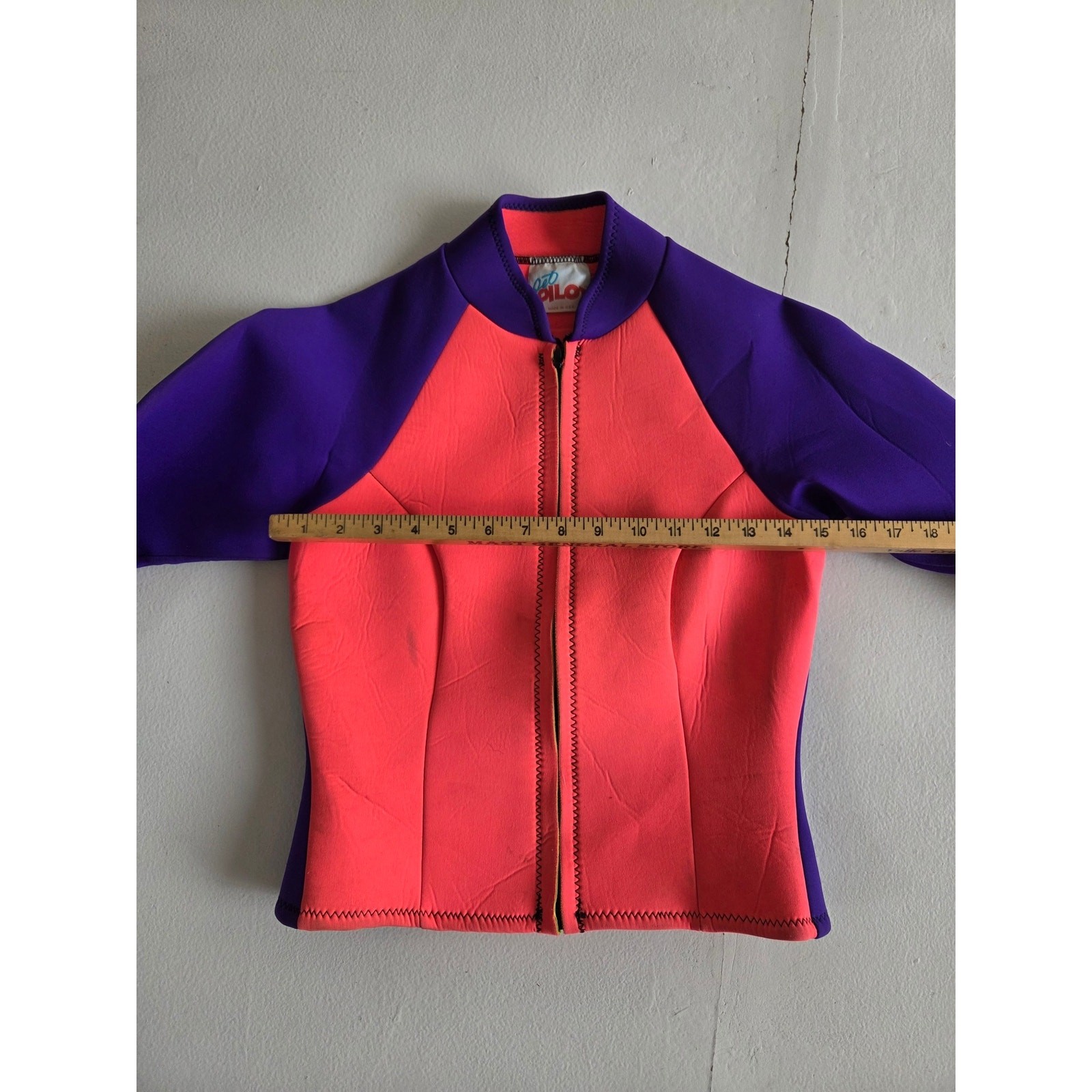 Vintage Jet Pilot Factory Squadron 2 Piece Wetsuit Set Womens 10 Made USA 90s
