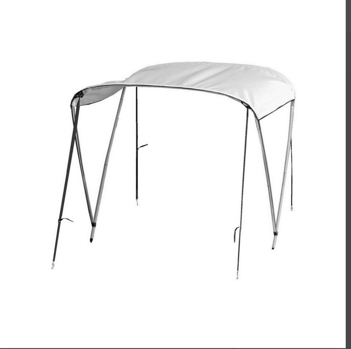 Saturn 2-Bow Portable Bimini Top Cover Canopy Suit 7.5 to 11ft Inflatable Boat