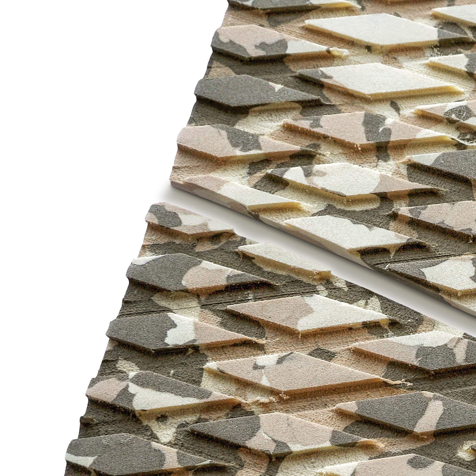 Hjdeck Boat Flooring Camo EVA Foam 94.5″Lx16.1″W – 10.5sqft, Desert