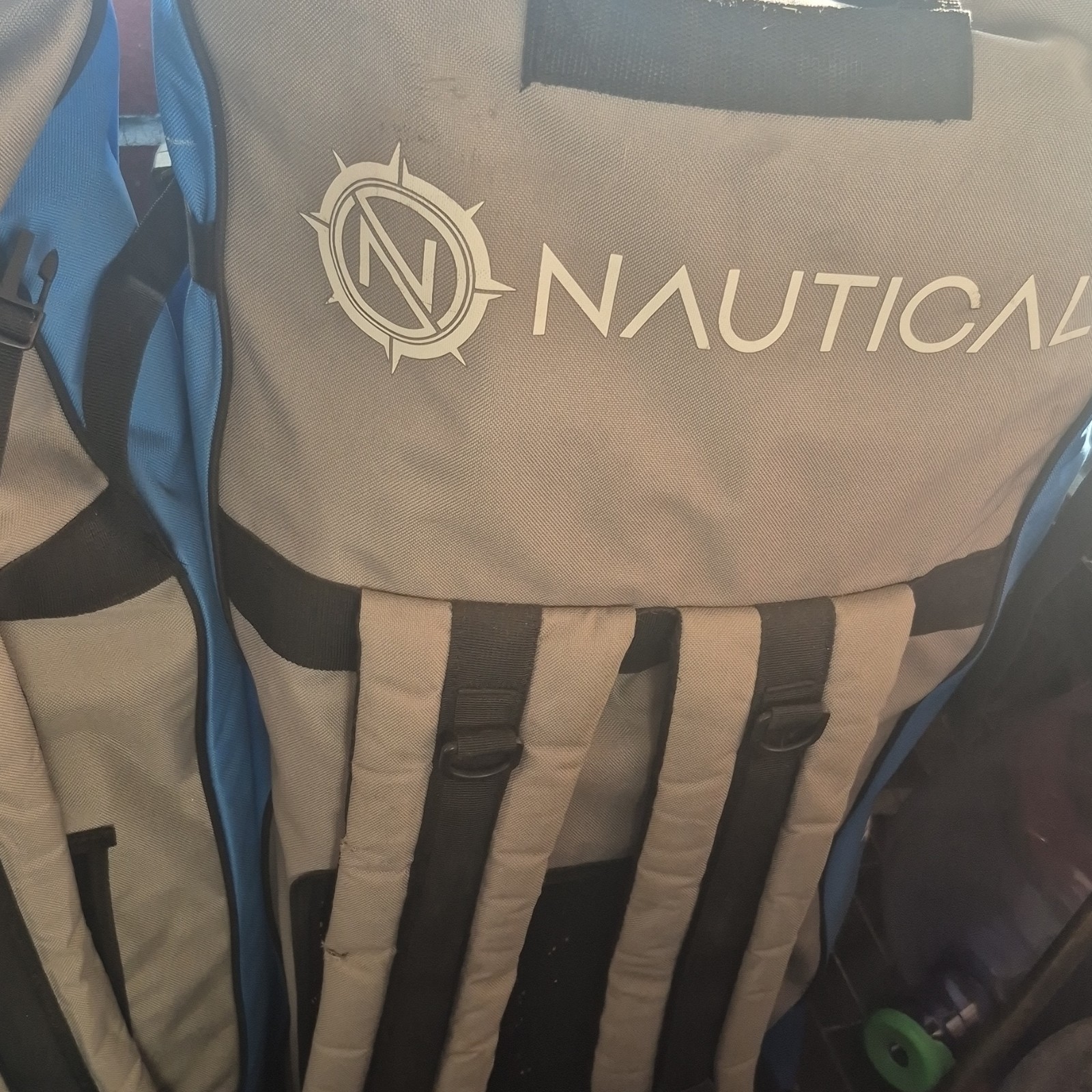 Nautical Stand Up Paddleboard Travel & Storage Bag Blue/Gray