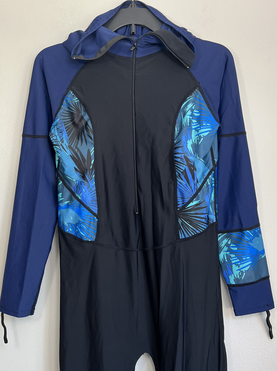 Women Full Body Rash Guard 1 Piece Swimsuit Snorkeling Surfing UV Protection XXL