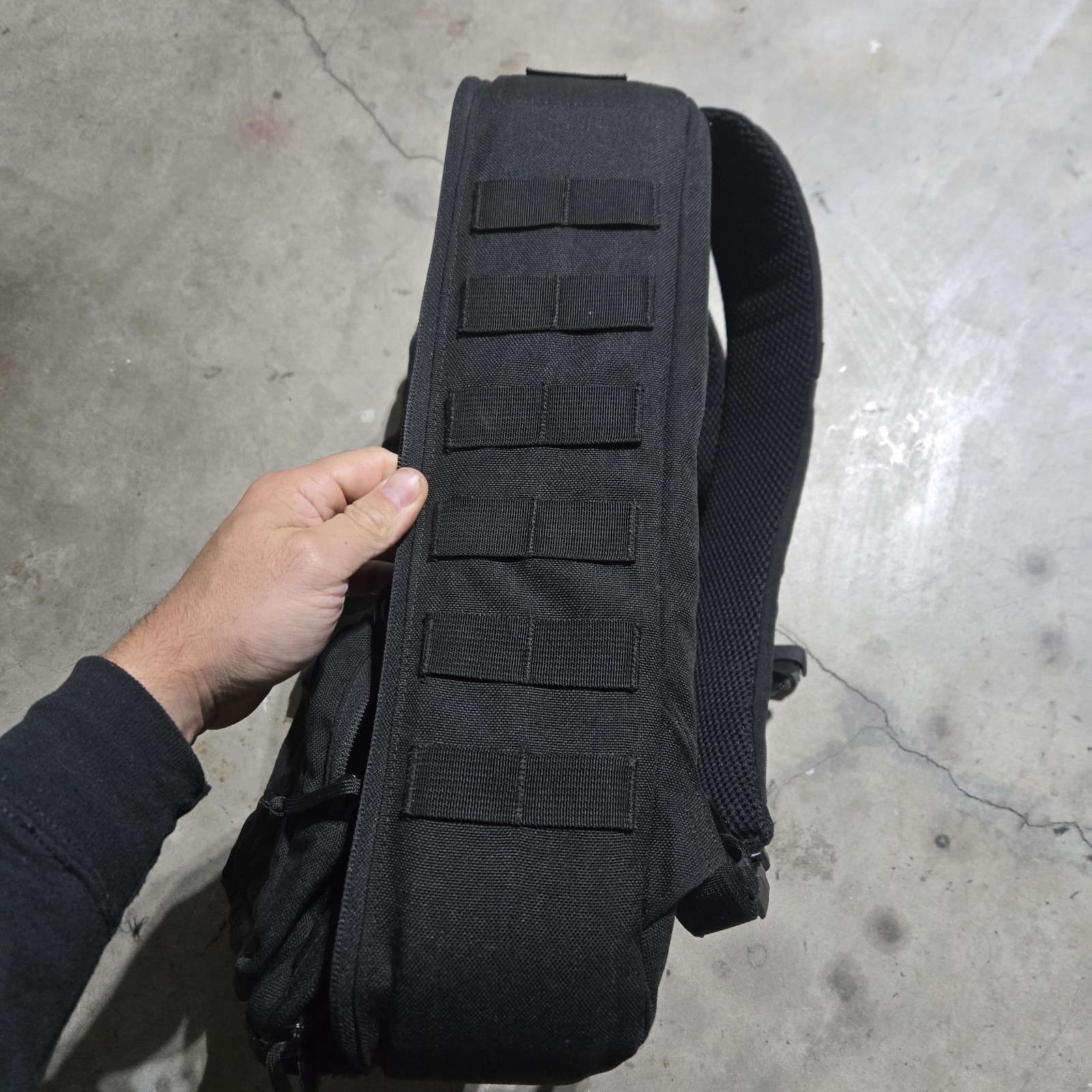 LBX Transporter Backpack Black Great Condition Made In Peru Has Good Form