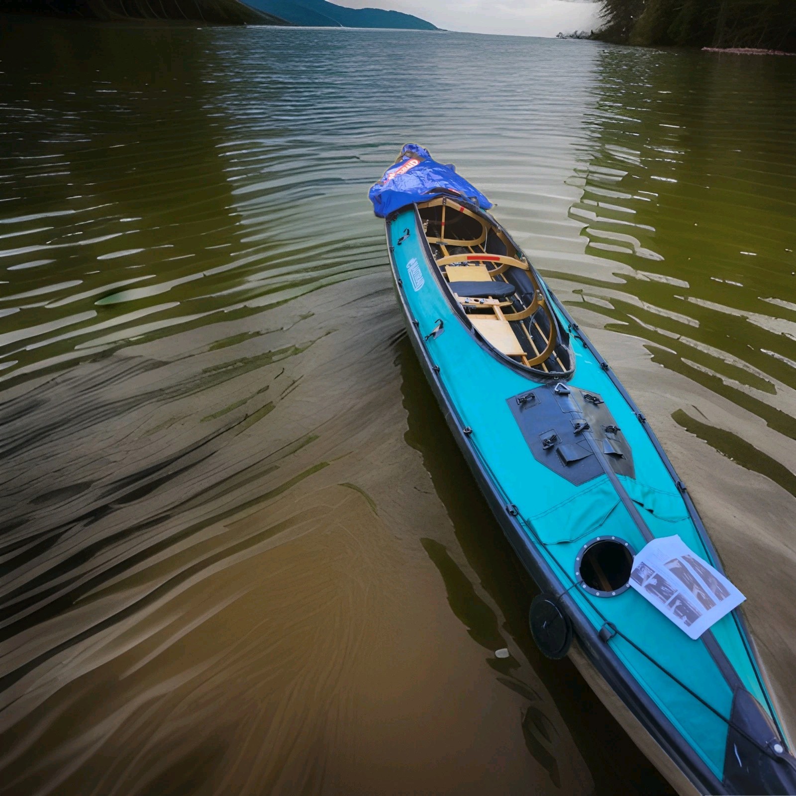 The Nautiraid Grand Raid 540 is a skin-on-frame folding kayak.