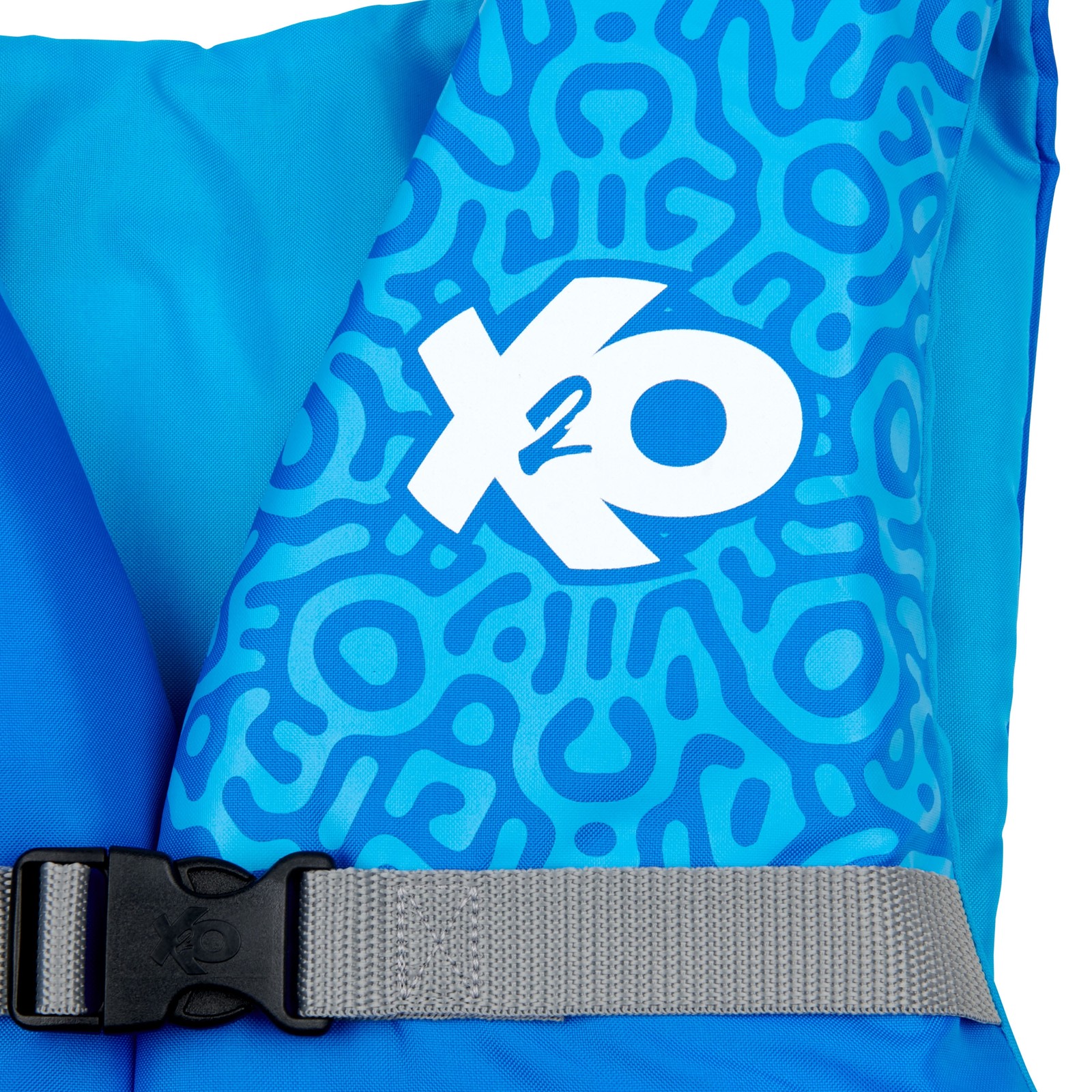 Universal Adult Life Vest and Jacket, (30″ – 50″ Chest), Blue Ocean Coral, Unise