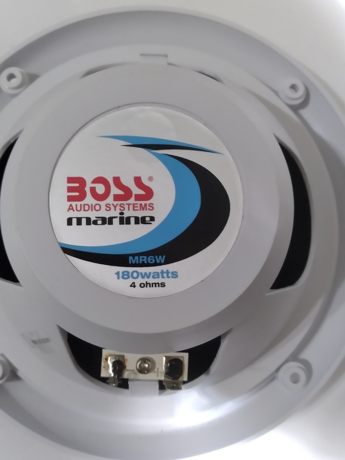 1x BOSS Audio Systems MR6W 180 Watt, 6.5 Inch, Full Range, 2 Way Weatherproof