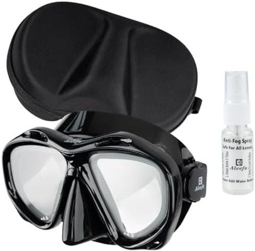 Hyperopia Diving Mask, +2.0 to +5.0 Farsighted Presbyopia Snorkel Mask, Tempe…