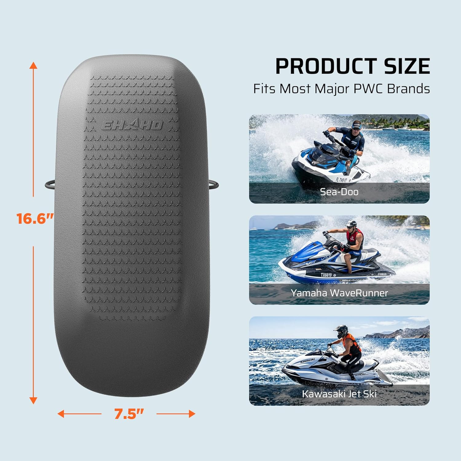 Premium PWC Fenders 2-Pack – Jet Ski Bumpers with Secure Grip & Compact Storage