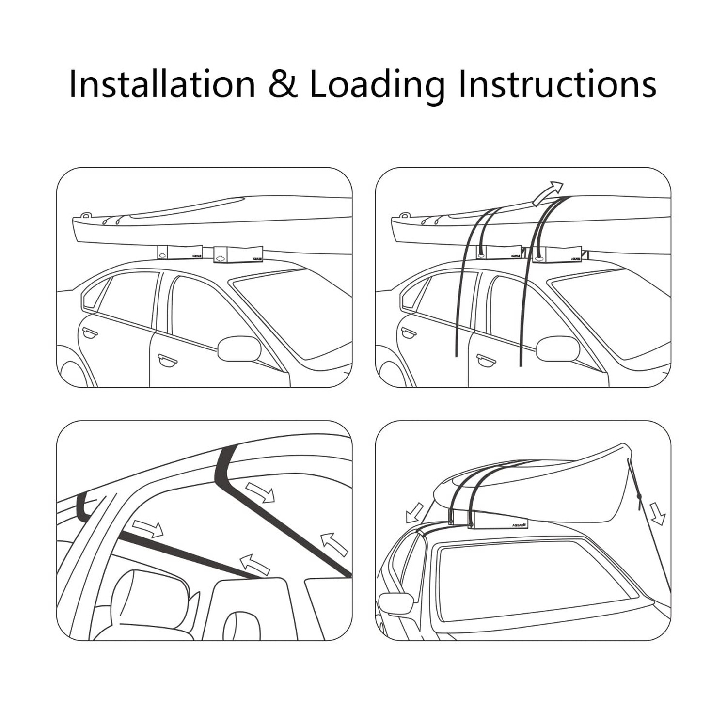 Canoe Carrier Deluxe Carrier Kit Universal Soft Standard Foam Block for Roof …