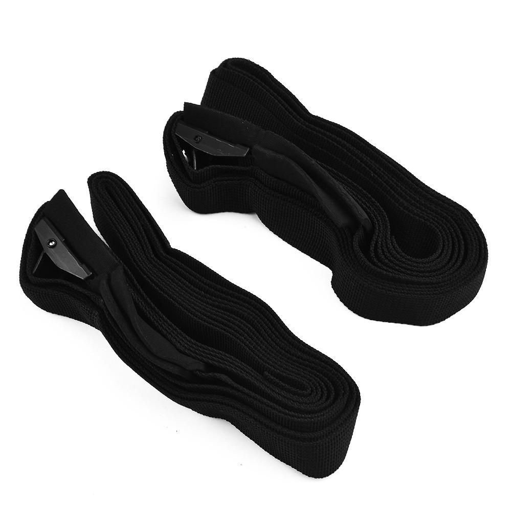 1Pair Locking Tie-down Straps Surfboards, Kayaks Car Roof Rack Cam Buckle 9.8Ft
