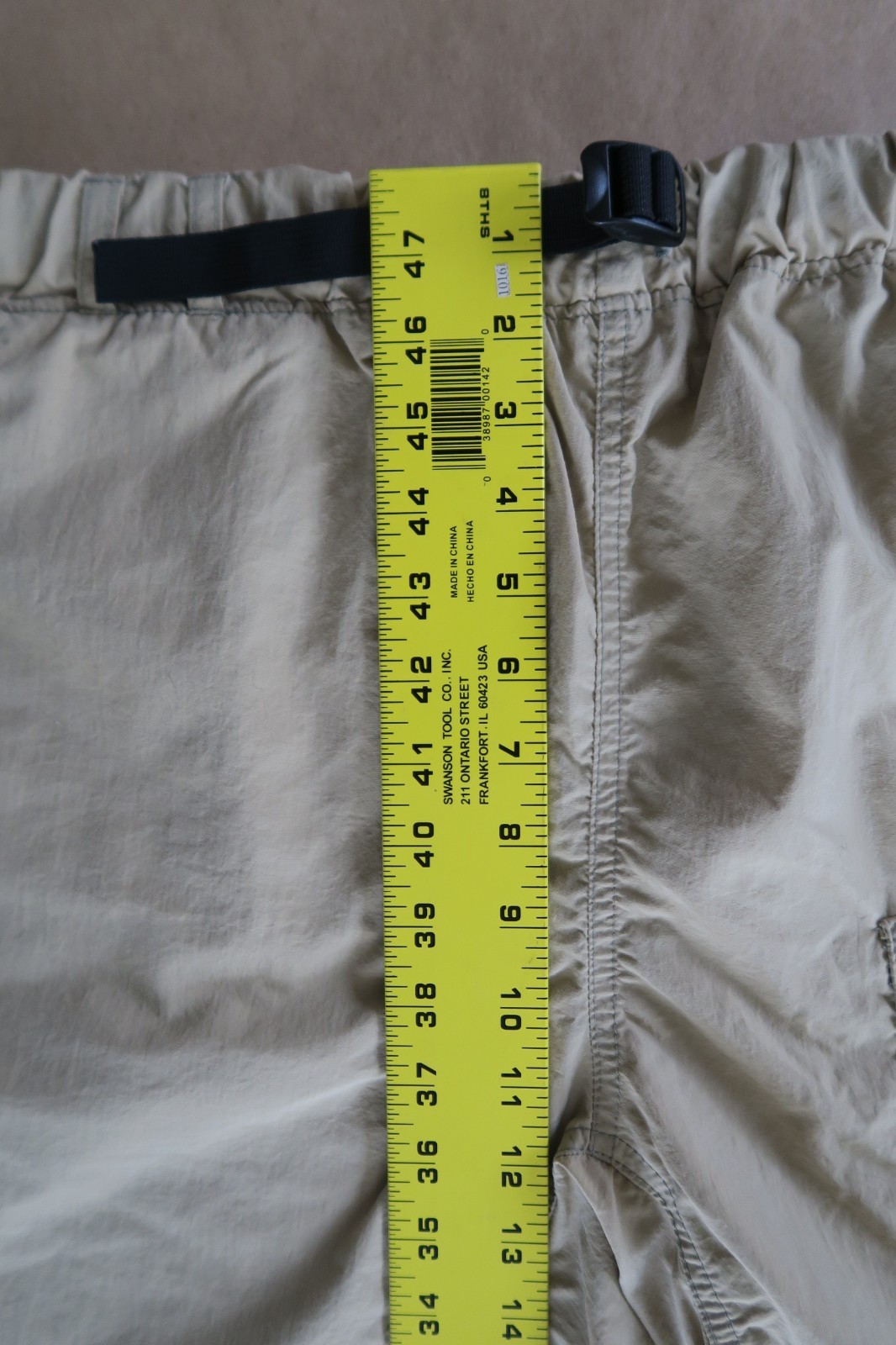 NRS Shorts, Large (L), Kayak Canoe Watercraft, Beige, Guide, VERY NICE!!!