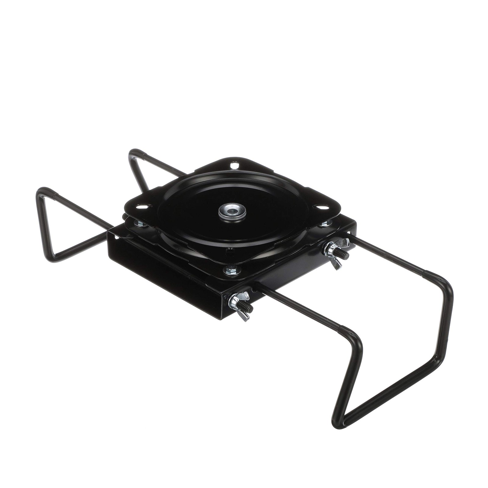 Attwood 15700-3 Seat Mount, Clamp-On With Swivel, Adjusts 7.5 – 18″, Black