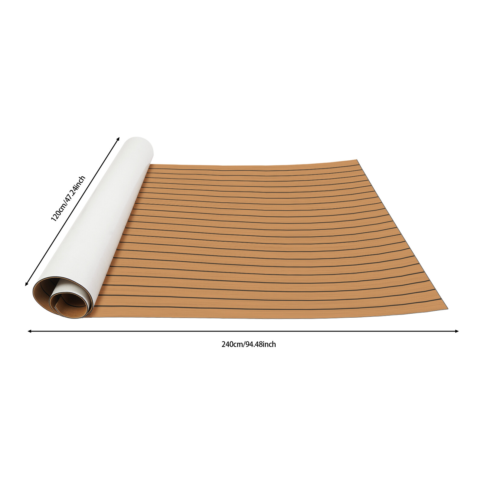 Waterproof Mat EVA Boat Flooring Mat for Yachts, Non-Slip Mat for Boat and Yacht