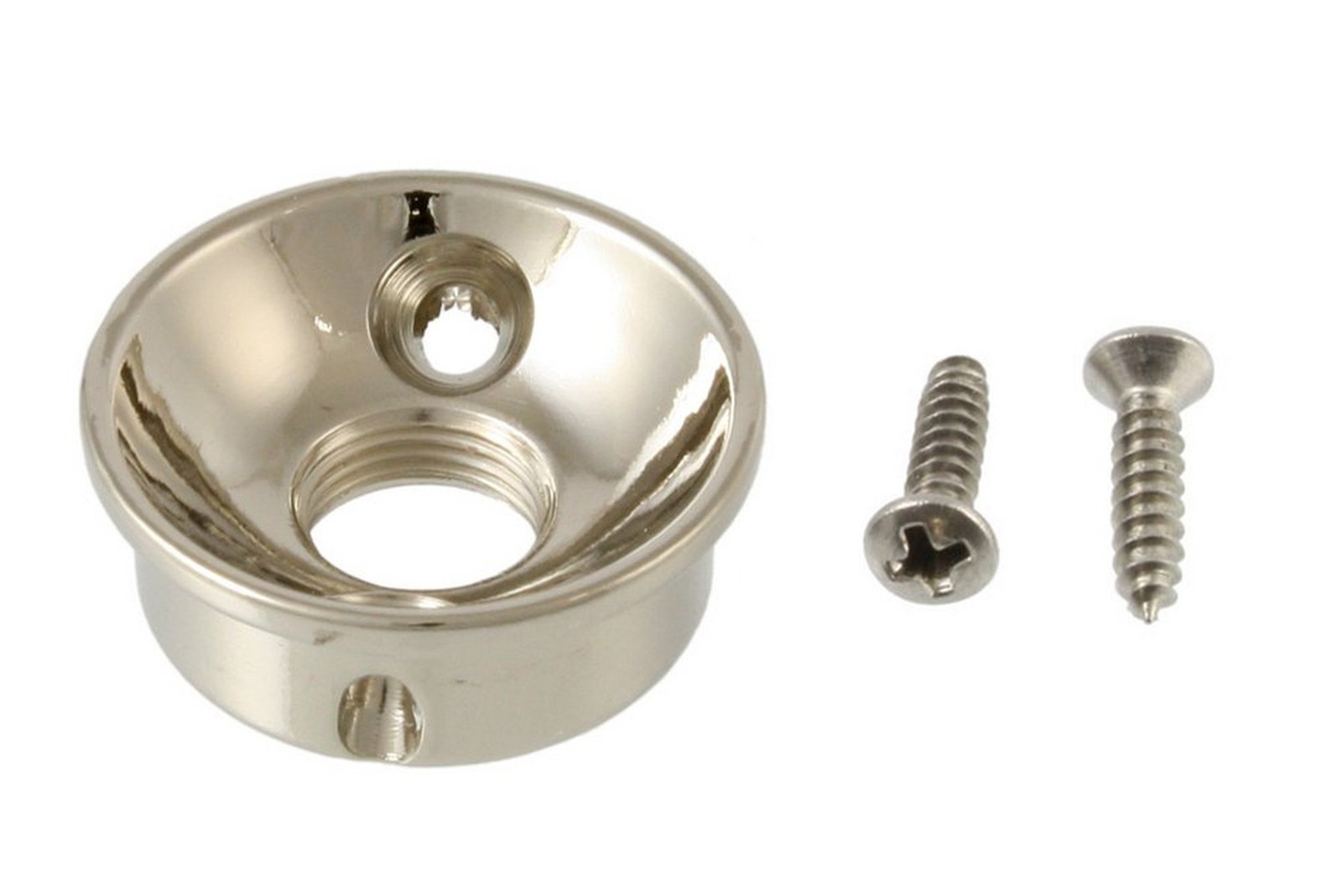 All Parts Retrofit Jackplate for Telecaster – Plated Brass – Chrome