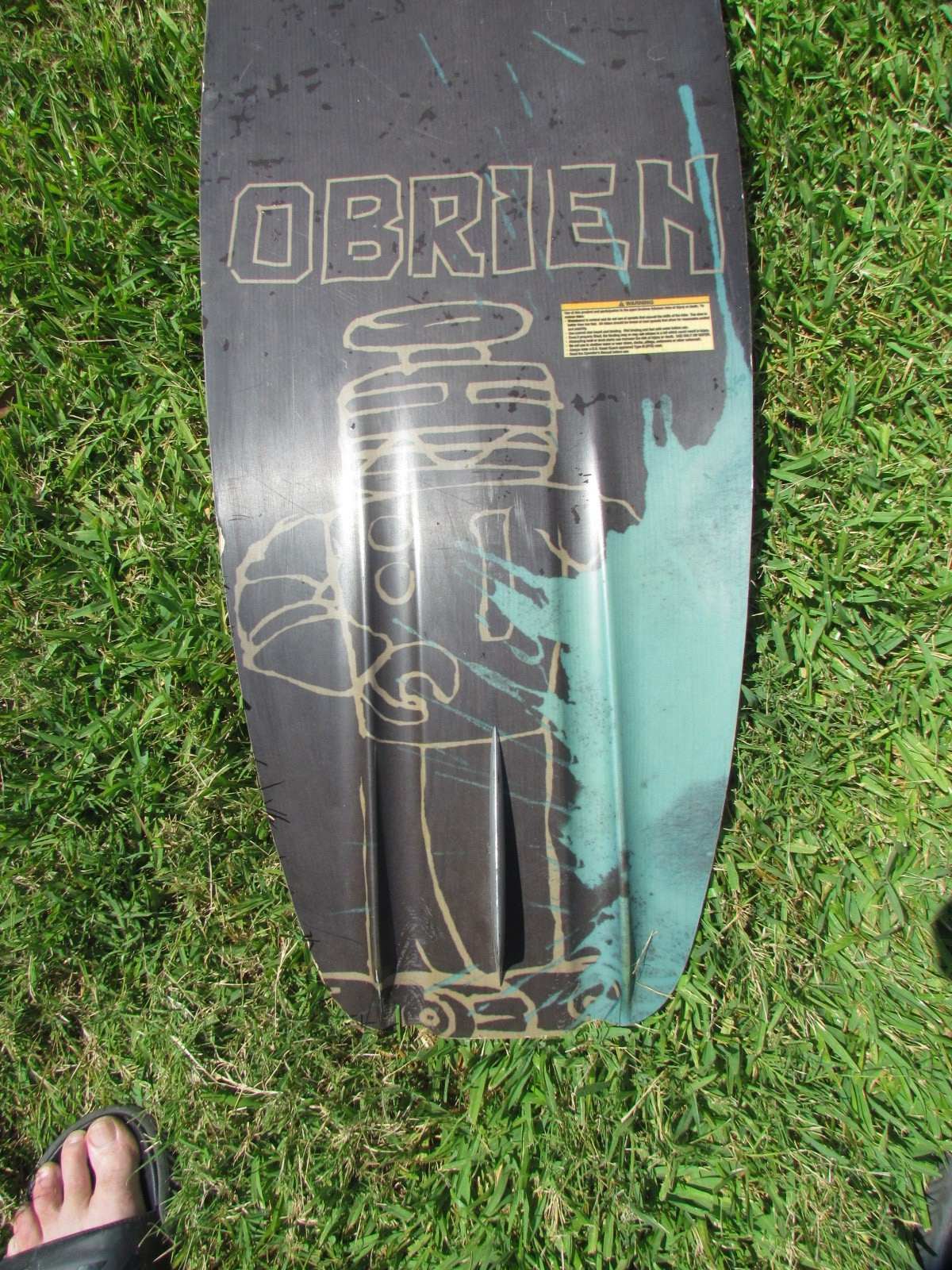 O’Brien Wakeboards Oasis 132 Wakeboard Only with Team Calabria Sticker Read