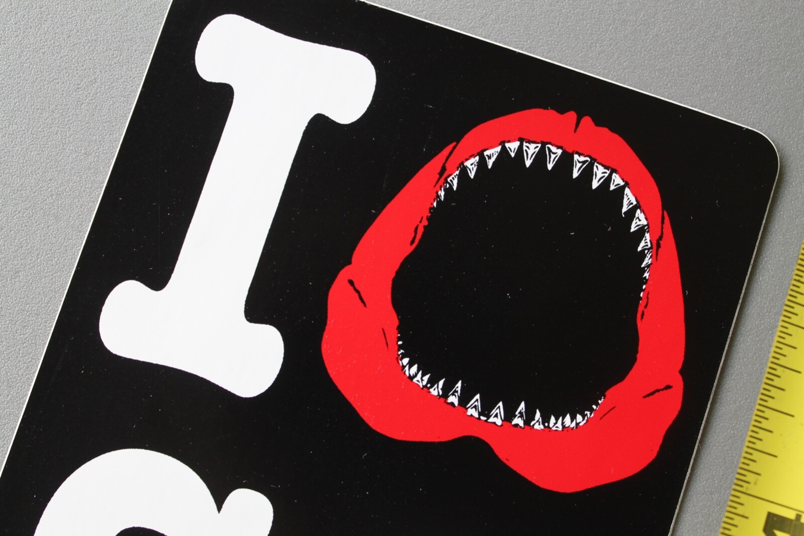 I Love San Clemente SC CA Shark Teeth Orange County V55B Vintage Surfing STICKER