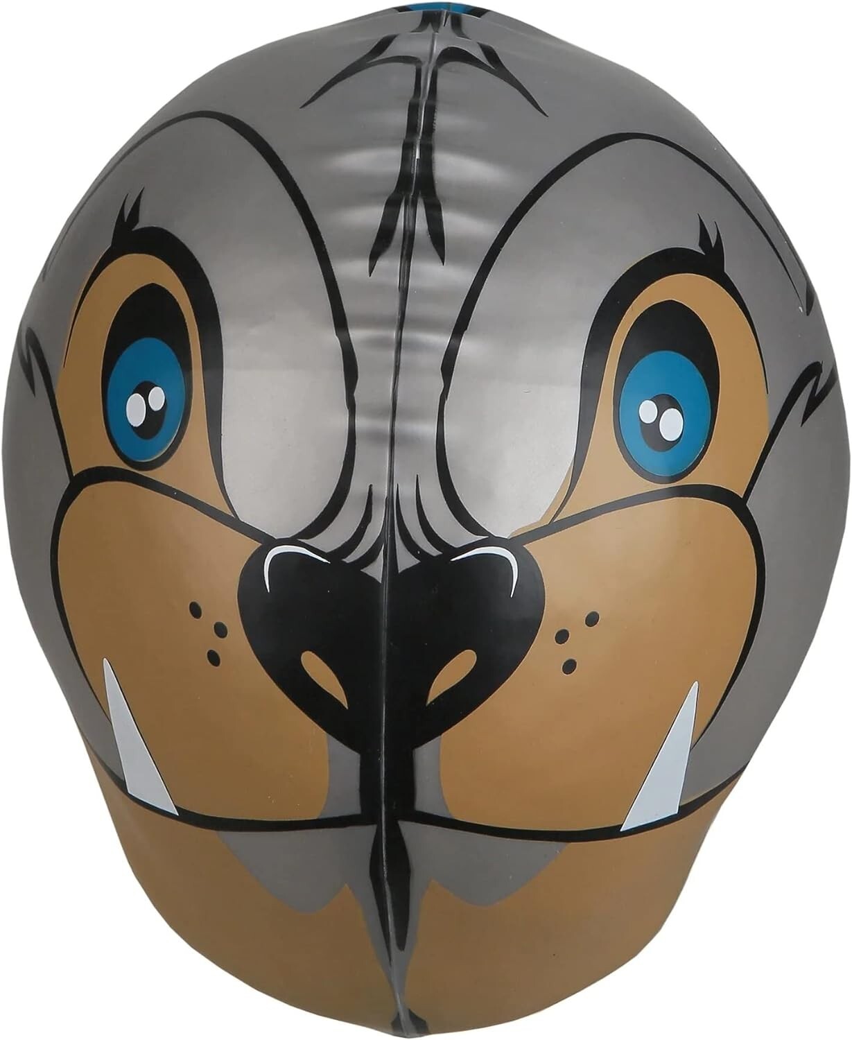 NEW TYR Swimming Silicone Swim Cap Bark Jams Dog Grey