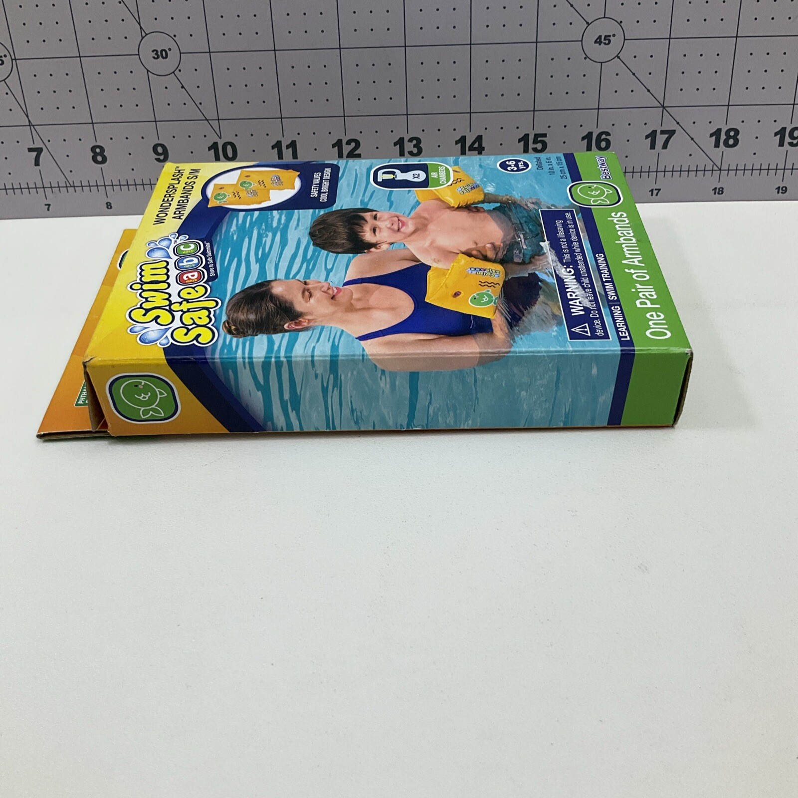 Swim Safe ABC Yellow Armbands Swimming Size S/M 3-6 Years