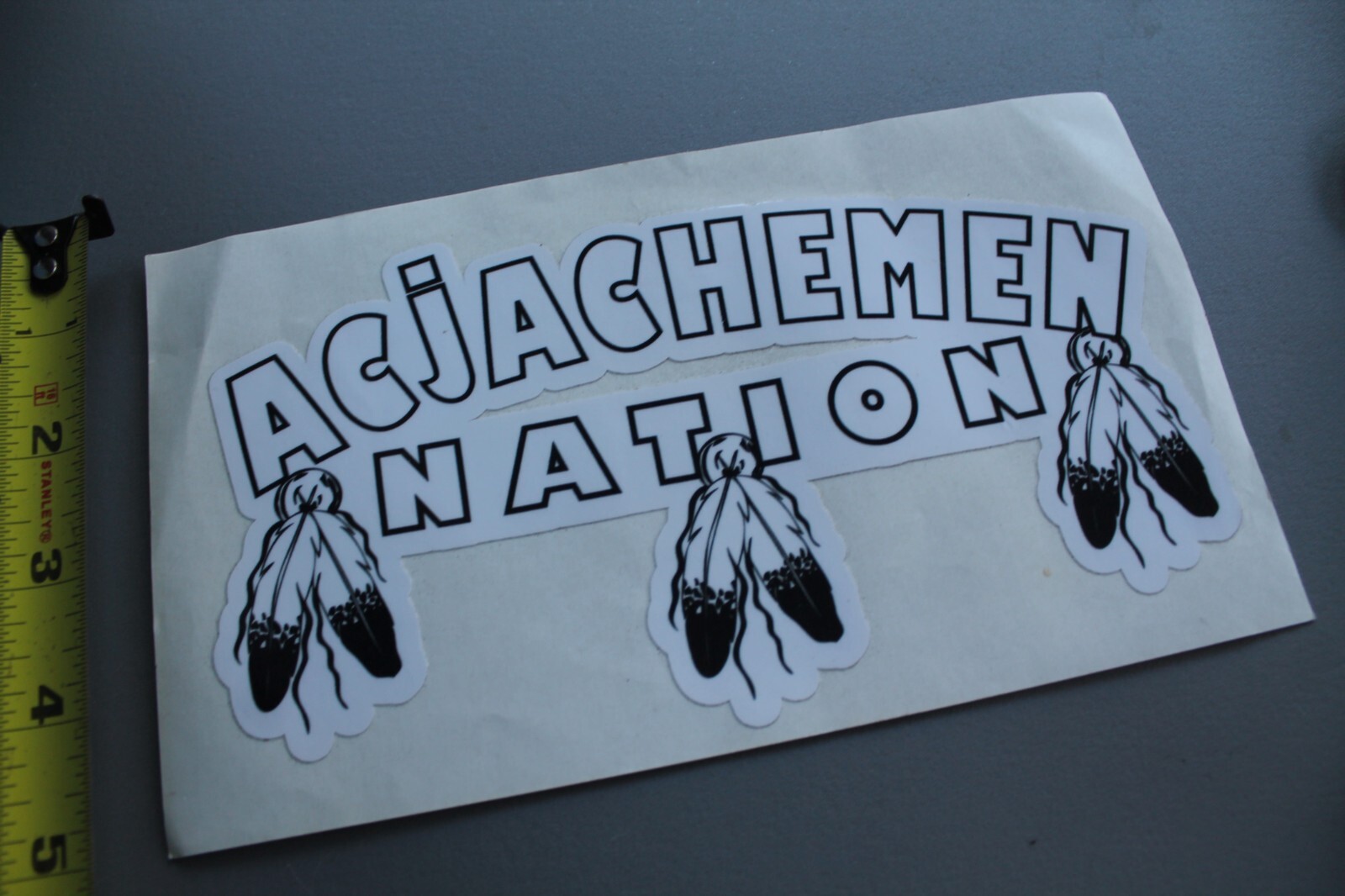 Acjachemen Nation Native American Indian Feather OG V69C Vintage Surfing STICKER