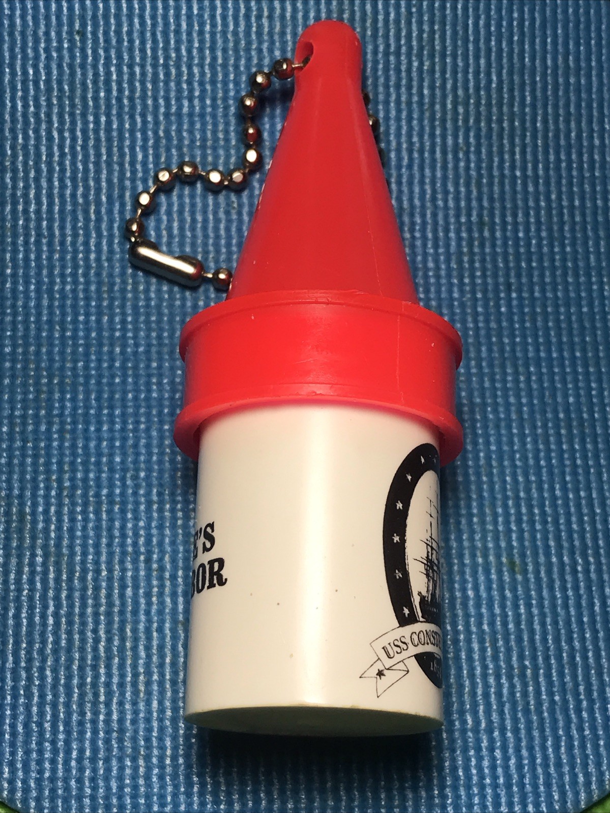 Boat Floating Keychain, Baltimore Inner Harbor, Warterproof Storage Compartment