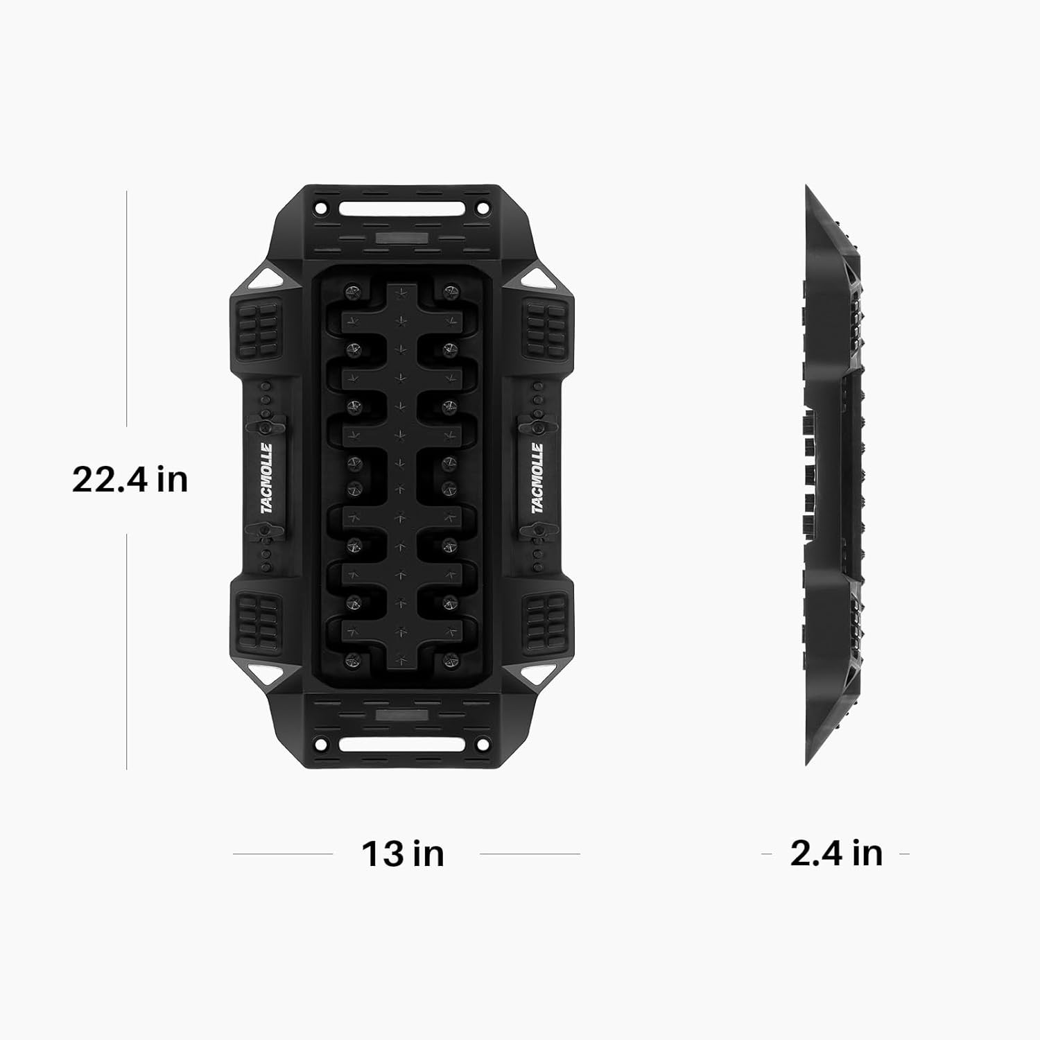 Traction Boards – MOLLE Panel Offroad Recovery Boards Mounting Kit for Sand Mud